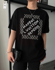 ÁO THUN LOUIS VUITTON LV MARQUE PEARL (BLACK)