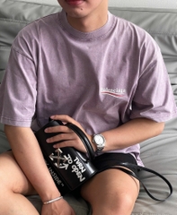 ÁO THUN BALENCIAGA BLCG WAVE (PURPLE)