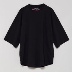 PALM ANGELS TEE - Áo PA double logo black [Mirror Quality]
