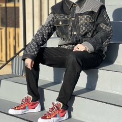 LOUIS VUITTON JACKET - Áo khoác LV Nigo Crazy Denim Monogram (Black) [Mirror Quality]