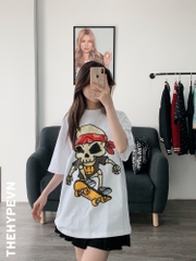 DREW TEE - Áo Drew Hearty (White) [Mirror Quality]