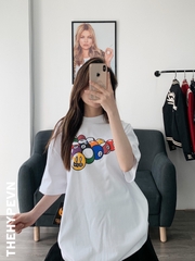 DREW TEE - Áo Drew Billiards (White) [Mirror Quality]