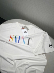 ÁO THUN SAINT MXXX RAINBOW LOGO (WHITE)