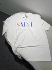 ÁO THUN SAINT MXXX RAINBOW LOGO (WHITE)