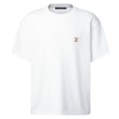ÁO THUN LOUIS VUITTON SIGNATURE LOGO (WHILE)