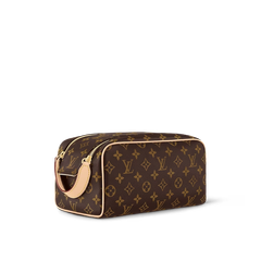 Túi Louis Vuitton LV Dopp Kit Zip Monogram (Brown) [Mirror Quality]