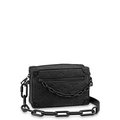 LOUIS VUITTON TRUNK - Túi LV Mini Soft Trunk Monogram Eclipse Canvas (Black) [Mirror Quality]