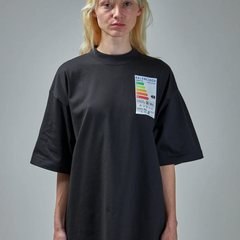 BALENCIAGA TEE - Áo Thun BLCG Energy Label Patched (BLACK) [MIRROR QUALITY]