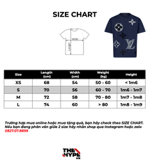 ÁO THUN LOUIS VUITTON BIG MONOGRAM (NAVY)