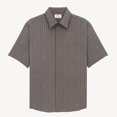 ÁO SƠ MI YSL CASSANDRE (GREY)