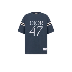 Áo Thun Dior 47 Label SS2024 (Blue) [Mirror Quality]