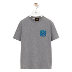 Áo Thun Loewe Anagram cotton relaxed fit (Grey) [Mirror Quality]