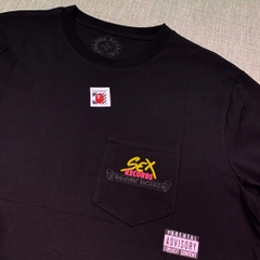 CH TEE- Áo Chrome Hearts Sex records (black) [Mirror Quality]