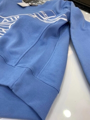 DIOR SWEATER- Áo tay dài Dior x AIr Jordan (Blue Light ) [Mirror Quality]