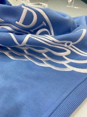 DIOR SWEATER- Áo tay dài Dior x AIr Jordan (Blue Light ) [Mirror Quality]
