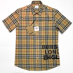 Áo Sơ mi tay ngắn Burberry vintage check oversized [Mirror Quality]