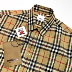 Áo Sơ mi tay ngắn Burberry vintage check oversized [Mirror Quality]