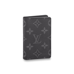 LOUIS VUITTON CARD HOLDER - Ví Đựng Card Monogram Pocket Organizer (Grey) [Mirror Quality]