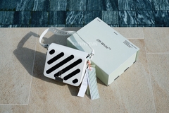 OFF-WHITE BAG - Túi Oblique Stripes (White) [Mirror Quality]