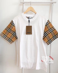 BURBERRY TEE - Áo BBR Serra (White) [Miror Quality]