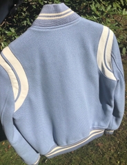 SAINT LAURENT JACKET - Áo khoác SLP Teddy (Baby Blue) [Mirror Quality]