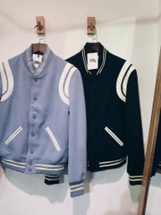 SAINT LAURENT JACKET - Áo khoác SLP Teddy (Baby Blue) [Mirror Quality]