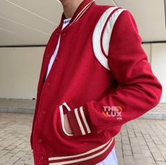 SAINT LAURENT JACKET - Áo khoác SLP Teddy (Red) [Mirror Quality]