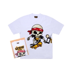 DREW TEE - Áo Drew Hearty (White) [Mirror Quality]