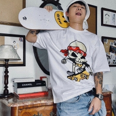 DREW TEE - Áo Drew Hearty (White) [Mirror Quality]