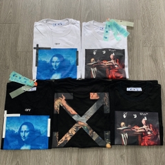 OFF-WHITE TEE - Áo Off-white Monalisa (black) [ Mirror Quaility ]