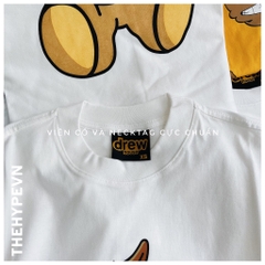 DREW TEE - Áo Drew Billiards (White) [Mirror Quality]