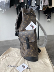 LOUIS VUITTON BACKPACK - Ba Lô Louis Vuitton Christopher Monogram (Brown) [Mirror Quality]