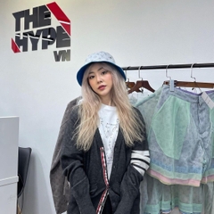 THOM BROWNE CARDIGAN - Áo khoác Thom Browne 4 bar stripe ( Dark Grey) [Mirror quality]
