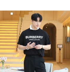 BURBERRY TEE - Áo BBR London England (đen) [Mirror Quality]