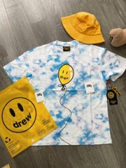 DREW TEE - Áo thun Drew Joy ss Cloud (White Blue) [Mirror Quality]