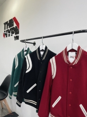SAINT LAURENT JACKET - Áo khoác SLP Teddy (Red) [Mirror Quality]