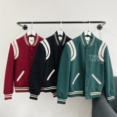 SAINT LAURENT JACKET - Áo khoác SLP Teddy (Red) [Mirror Quality]