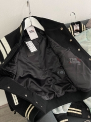 SAINT LAURENT JACKET - Áo khoác SLP Teddy (BLACK) [Mirror Quality]