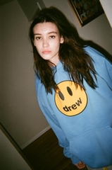 DREW HOODIE- Áo Hoodie Drew House Mascot (Sky Blue) [Mirror Quality]