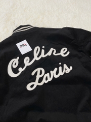 CELINE TEDDY JACKET - Áo Khoác Ce.line Teddy Coduroy (Black) [Mirror Quality]