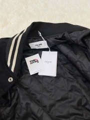 CELINE TEDDY JACKET - Áo Khoác Ce.line Teddy Coduroy (Black) [Mirror Quality]