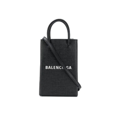 BALENCIAGA BAG - Túi Blcg Shopping Phone Holder (Black) [Mirror Quality]