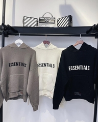 FOG HOODIE - Áo Hoodie Essential Knit (Cream) [Mirror Quality]