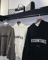 FOG HOODIE - Áo Hoodie Essential Knit (Cream) [Mirror Quality]