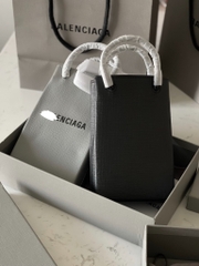 BALENCIAGA BAG - Túi Blcg Shopping Phone Holder (Grey) [Mirror Quality]