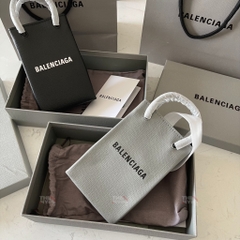 BALENCIAGA BAG - Túi Blcg Shopping Phone Holder (Grey) [Mirror Quality]