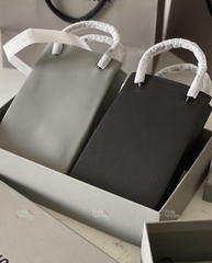 BALENCIAGA BAG - Túi Blcg Shopping Phone Holder (Grey) [Mirror Quality]