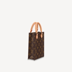 LOUIS VUITTON BAG - Túi LV Petit Sac Plat (Brown) [Mirror Quality]