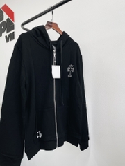 Chrome Hearts Zip Hoodie - Áo Zip Hoodie Chrome Hearts ( Black )