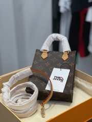 LOUIS VUITTON BAG - Túi LV Petit Sac Plat (Brown) [Mirror Quality]